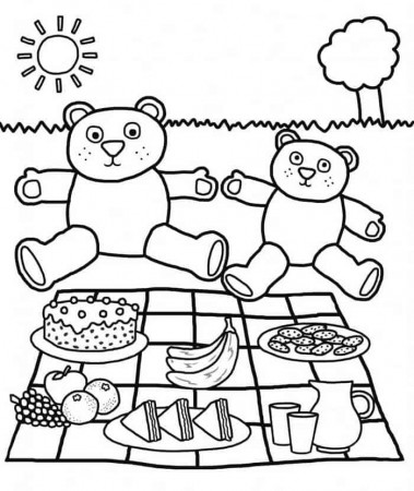 Teddy bear coloring pages ...