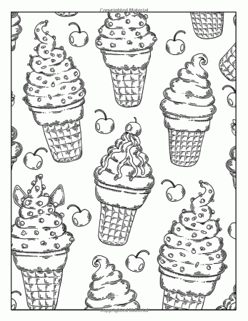 Amazon.com: Sweet Treats: A Coloring Book (9781532805509): Janelle Dimmett:  Books | Coloring books, Coloring pages, Online coloring pages