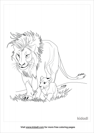 Realistic Animal Coloring Pages | Free Animals Coloring Pages | Kidadl