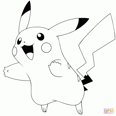 Pikachu coloring pages | Free Printable Pictures