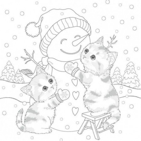 Printable Free Printable Kitten Coloring Pages for Kids for ...