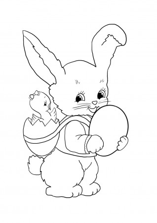 Free Easter Coloring Pages