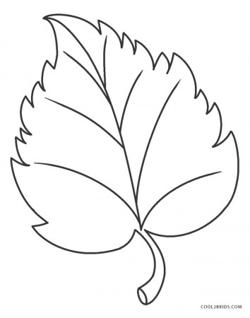 Free Printable Leaf Coloring Pages For Kids