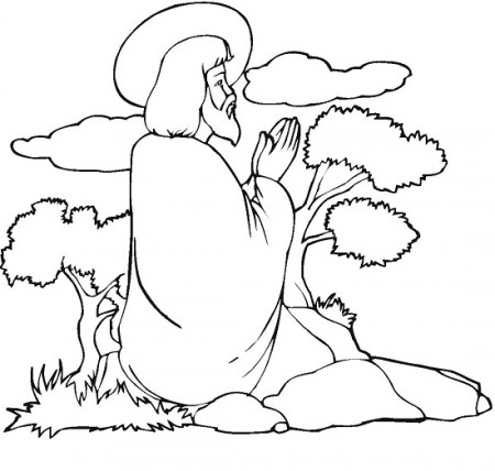 Free Coloring Pages of Jesus | ColoringMe.com
