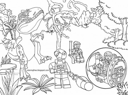 Jurassic Park Coloring Pages Jurassic Park Coloring Pages ...