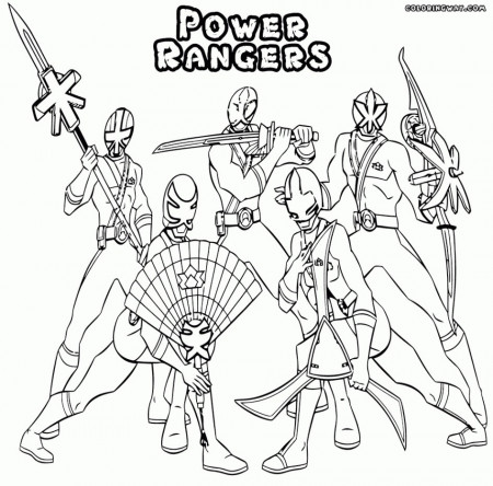 Coloring Pages : Power Rangers Color Pages Ranger Coloringames And ...