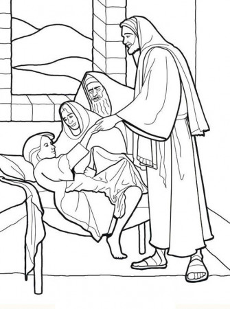 8 Pics of Miracles Of Jesus Coloring Pages - Jesus Miracles ...