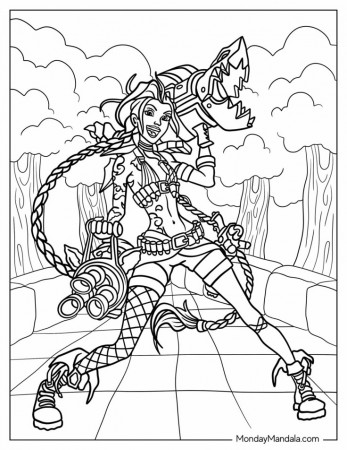 20 League Of Legends Coloring Pages ...