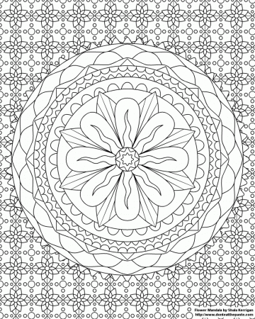 Printable Coloring Mandala Color By Number Online Free Difficult Pages  Download Clipt For Adults Games Pixel – Slavyanka