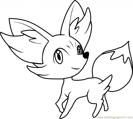 fennekin Coloring Pages - 1 'fennekin' worksheets for kids