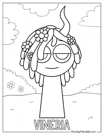 22 Sprunki Coloring Pages (Free PDF ...