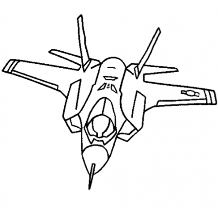 Jet Coloring Page coloring page & book for kids.