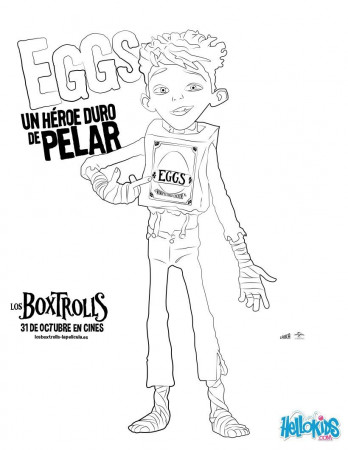 MOVIE coloring pages - Eggs