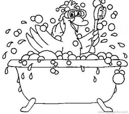 Saved Bathroom Coloring Pages Getcoloringpages, Get Bath Time ...