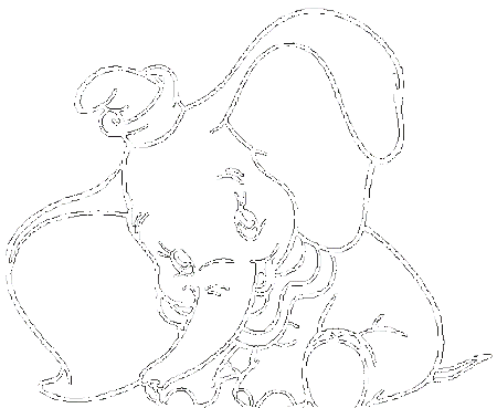 Dumbo Coloring Pages - GFT Coloring • #18703