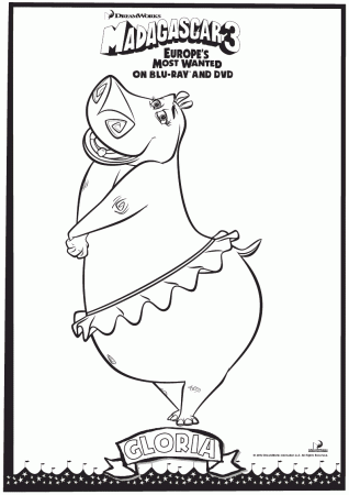 Madagascar 3 Coloring Pages - Coloring Pages Now