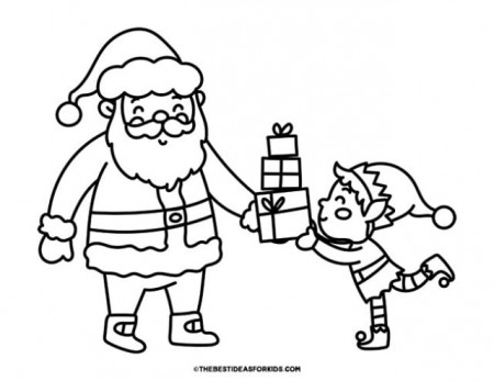 Elf Coloring Pages (Free Printables ...