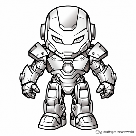 Iron Man Coloring Pages - Free & Printable!