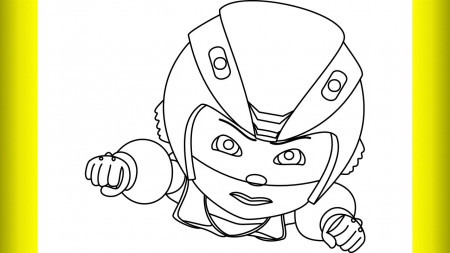 How To Draw Vir The Robot Boy / Drawing ...