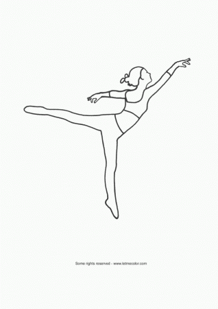 Jazz Dance - Coloring Pages for Kids and for Adults