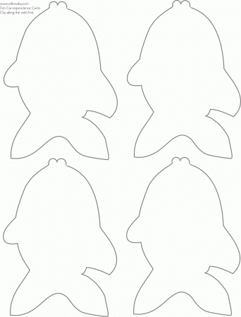  fish cut out template - Fish Pattern Cut Out