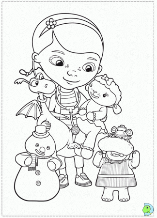 Doc Mcstuffins Coloring Pages Printable | Free Coloring Pages