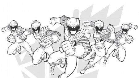 Power Rangers Samurai Coloring Pages Online Mighty Morphin Power ...