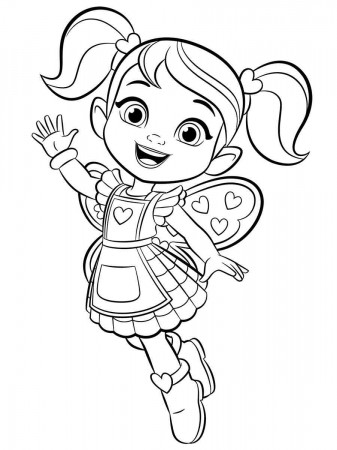 Butterbean's Cafe coloring pages