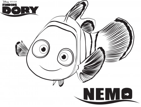 Nemo - Finding Dory Coloring Pages - Disney Movies List