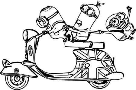 Pin em Fantastic Vespa Coloring Pages for Kids