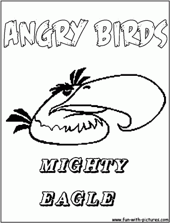 Angry Birds Coloring Pages Pdf