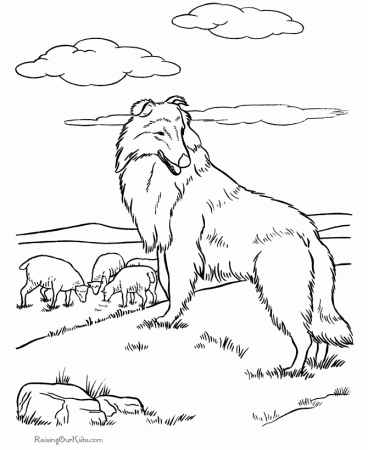 coloring pages of puppies and dogs - High Quality Coloring Pages