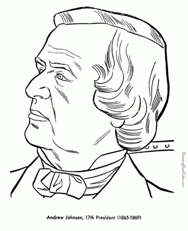 Andrew Johnson Coloring Page - Ð¡oloring Pages For All Ages
