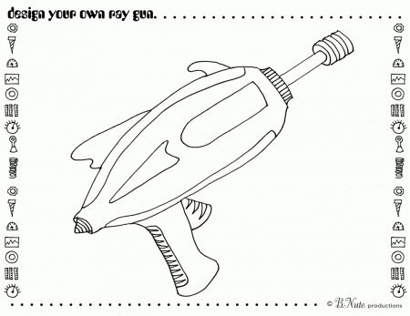 Coloring Pages: Free Coloring Pages Of Nerf Nerf Gun Nerf Gun ...