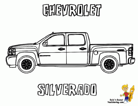 Chevrolet - Coloring Pages for Kids and for Adults