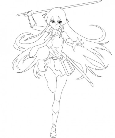 Akame ga Kill Coloring Pages - Printable Coloring Pages