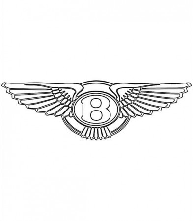 Coloring pages: Coloring pages: Bentley - Logo, printable for kids &  adults, free
