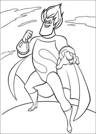 Kids-n-fun.com | 62 coloring pages of Incredibles