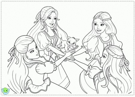 photo : barbie pictures new coloring pages images Barbie Three ...