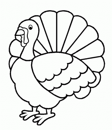 Funny Turkey Thanksgiving Coloring Pages - Animal Coloring Page ...