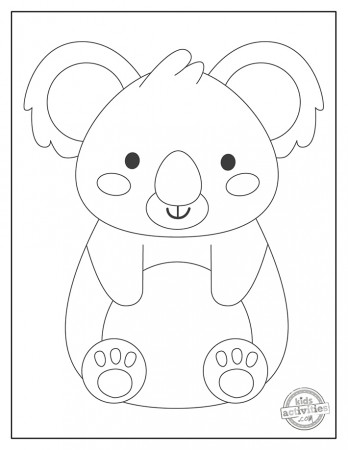 Free Printable Koala Coloring Pages | Kids Activities Blog