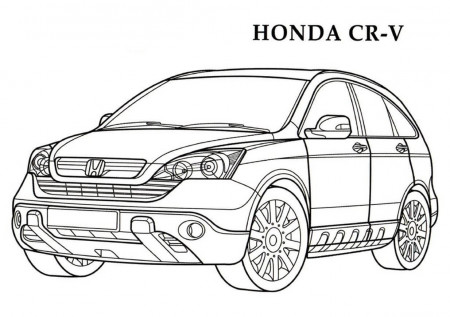 Honda Coloring Pages - Free Printable Coloring Pages for Kids