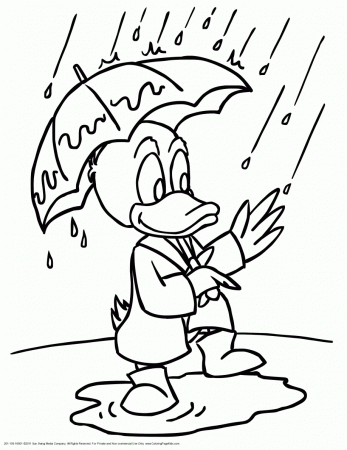 Free Rainy Day Coloring Sheets Free Rainy Day Coloring Pages. Kids ...