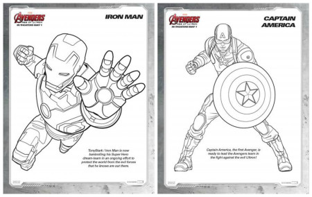 Marvel's #AVENGERS: AGE OF ULTRON Coloring Sheets ~ #AvengersEvent ...