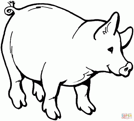 Pig coloring pages | Free Coloring Pages