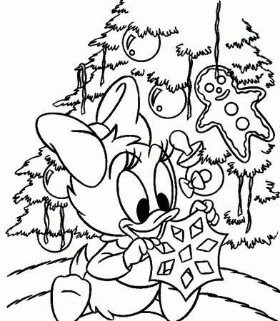 Christmas Coloring Pages Disney - Coloring Pages For All Ages