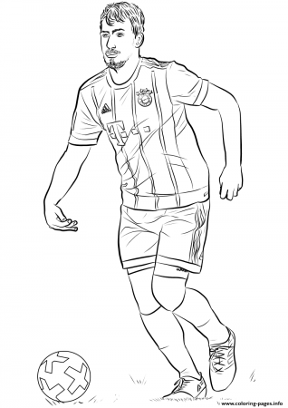 Mats Hummels Fifa World Cup Football Coloring Pages Printable