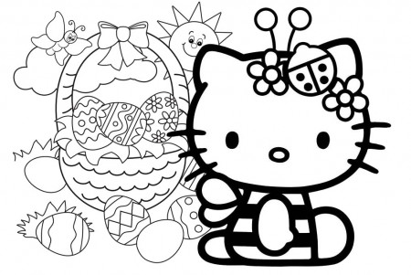 Happy Easter Coloring Pages – Disney, Mickey, Pluto, Eggs, My Little Pony, Hello  Kitty | Country & Victorian Times