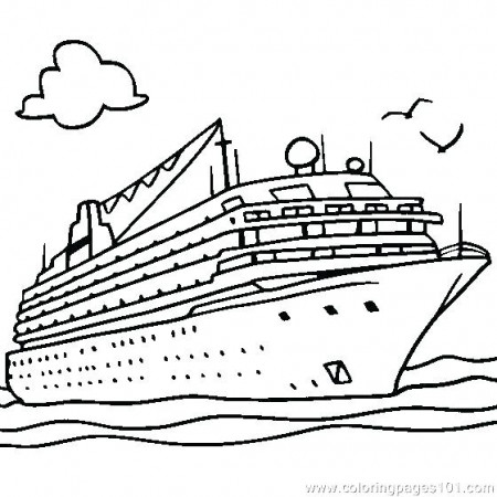 Ferry Boat Coloring Pages at GetDrawings | Free download