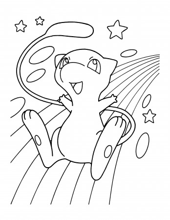 Pokemon Mew Coloring Pages – From the thousand photographs online in  relation to pokemon mew… | Pokemon coloring pages, Horse coloring pages,  Cartoon coloring pages